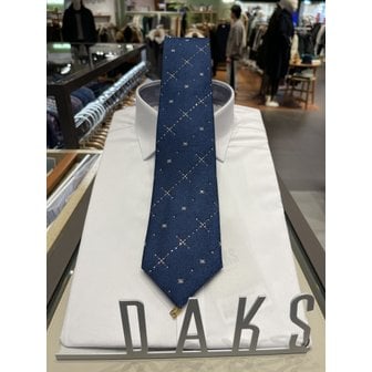 닥스 24년 S/S DAKS 신상품 (16종 중 택1) 데일리/선물용으로 좋은 큐빅 넥타이 (구매시사은품증정)