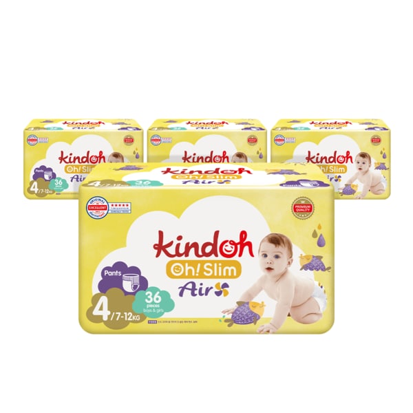 오슬림 에어 팬티 4단계 288매