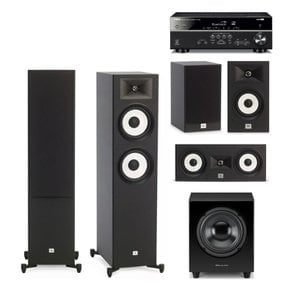 야마하 RX-V385 + JBL Stage A190 5.1채널스피커.(A130/S8)