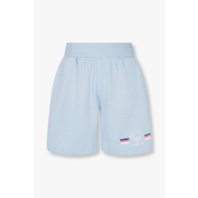 여성 로고 자수 라운지 버뮤다 쇼츠 0825131505000