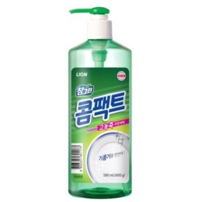 참그린 주방세제 콤팩트 주방세제 600g 용기 x15개입(1BOX)