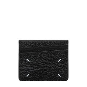 마르지엘라 25SS 블랙 스티치 카드지갑 SA1VX0006 P4455 T8013