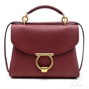 [FERRAGAMO] 페라가모 MARGOT 간치니 핸드백 21-H493 CARMINE 728283