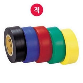 전기테이프 적색 19mmX10M 금성