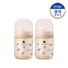 베베그로우 PPSU 목련 디자인트윈팩 160ml(노꼭지)