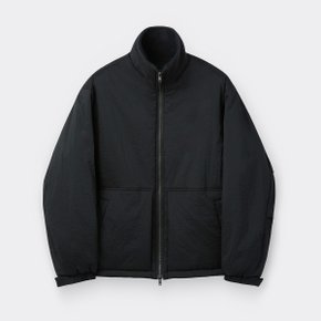 블랙 하이넥 패딩 블루종 CWUAW25711BKX