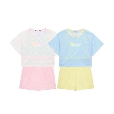 네파키즈 25SS   KL43007 썬키스트 래시가드 3PCS 세트
