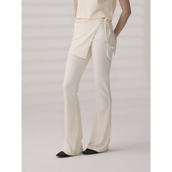 DGDP 레이어드 랩스커트 아이보리