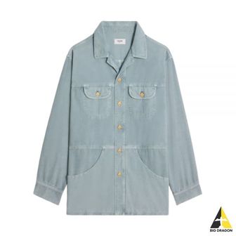 셀린느 셀린느 24SS CAR COAT JACKET IN CORDUROY (2Q835117X 02OY) (코듀로이 카 코트 재킷)