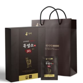 흑염소 365골드 30포 국내산 흑염소 쇼핑백증정