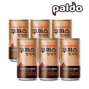 쿠퍼스 헛개차(캔) 175ml x 6개