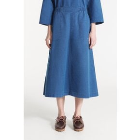 JOALI – MIDI SKIRT_Blue_ LSTA0SK07W