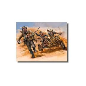 마스터 박스 1/35 라이다 2구 도둑 바이크 없음 Desert Battle 시리