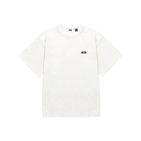 [난가] SS26 공용 로고 엠브로이더리 티 NW2411 1G804 WHT