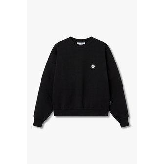 필립플레인 로고 패치 크루넥 스웨트 셔츠 8625312607000