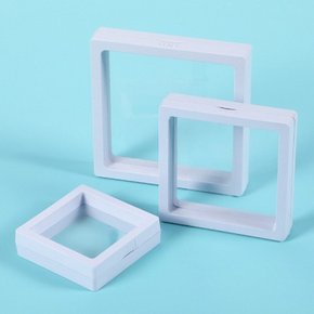 악세사리 필름 액자 케이스 화이트 대 굿즈 전시