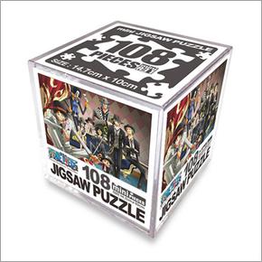 원피스 직소퍼즐 108PCS 미니 CUBE 루피패밀리