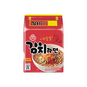 김치라면 5입 x 4개/총20개[29666607]