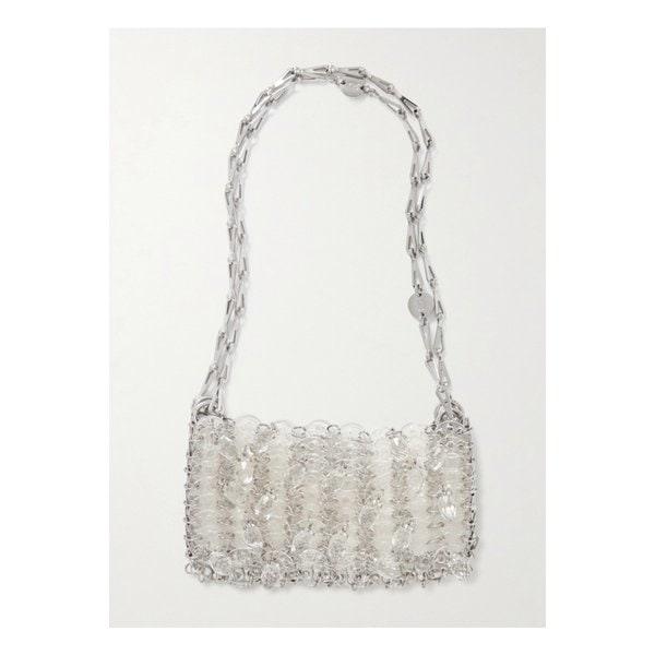크리스털 장식 아크릴 체인메일 숄더 백 투명 46376663162926341