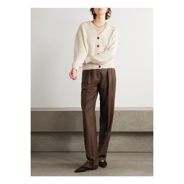 캐시미어 부클레 가디건 베이지 1647597345903563