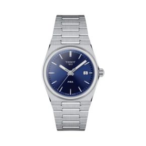티쏘 PRX 35mm 쿼츠 스틸 블루