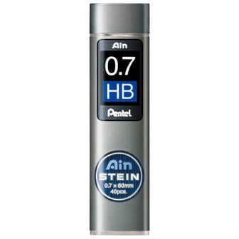 오피스디포 Ain stein 샤프심 0.7 HB 40본 PENTEL