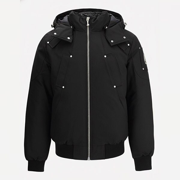 무스너클 남성 오리지널 발리스틱 셔링 트림 봄버 자켓 블랙 내츄럴 M35MB000S 1001