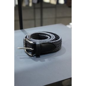이태리직수입 2COLOR 레더트리밍 왁스코튼꽈배기벨트 f-gbelt53