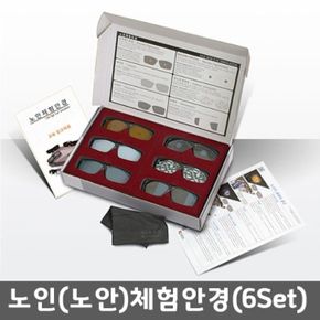 32974 노인노안체험안경6Set