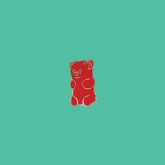 RED GUMMY-BEAR 핀뱃지