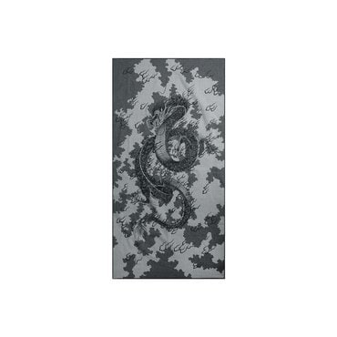 마야사파나 Dragon Cotton Long Scarf (Black)