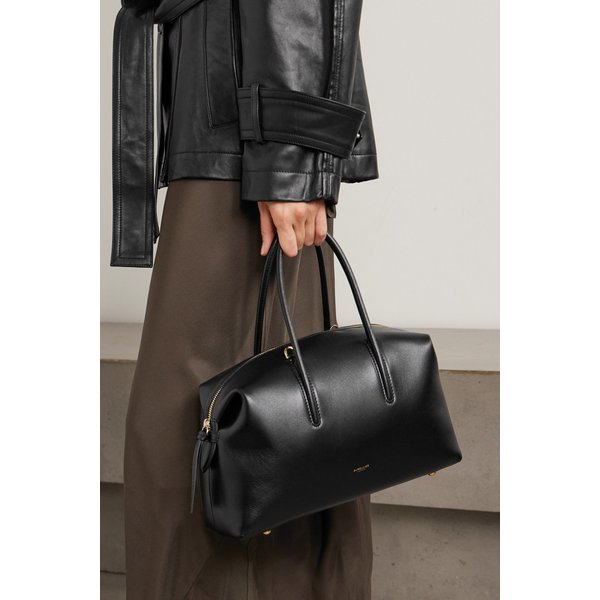 드멜리어 스톡홀름 미디 스톡홀름 미디 텍스처 가죽 토트백 46376663162972692