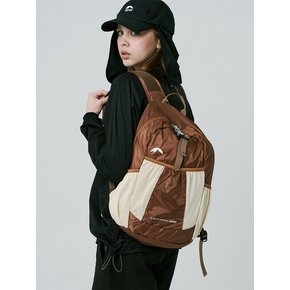 COMPACT 폴딩백 하이킹 경량 백팩 20L_BROWN