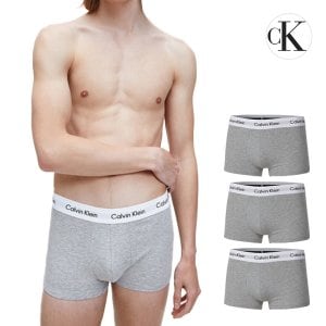 Calvin Klein Underwear 캘빈클라인 CK 언더웨어 남성 트렁크 남자속옷 드로즈 팬티 3팩세트 U2664G-KS0