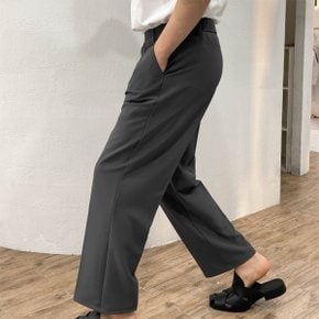 남자 셋업바지 뒷밴딩슬랙스 웨딩 들러리룩 9부 팬츠