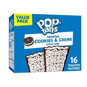 [해외직구] Pop-Tarts 팝타르트 쿠키 앤 크림 토스터 페이스트리 16입 2팩