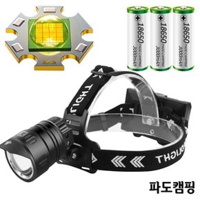 MS25 XHP160 충전식 줌 LED 해루질 헤드랜턴