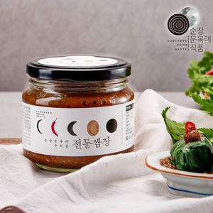 순창 문옥례 식품 순창문옥례식품 우리콩 전통 쌈장 450g  유리용기