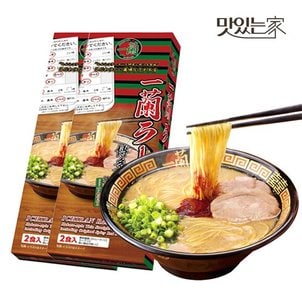  이치란 돈코츠 라멘 2인x2세트 /일본 라멘 맛집