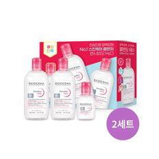 [센시비오] 바이오더마 센시비오 클렌징 H2O 500ml x 2p + 100ml 2세트 /sj (S19774161)