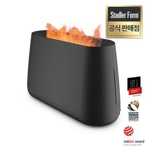 공식판매점 3in1 불멍 대용량 가습기 벤 블랙 Amber light 벽난로 조명 효과
