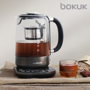 전기 포트 티포트 온도조절 보온 차 커피 보리차 주전자 1.7L