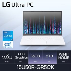 전자 울트라PC 15U50R-GR5CK (WIN11HOME/SSD 2TB/RAM 16GB) HMC