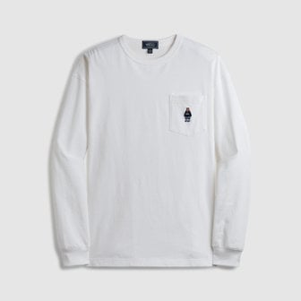 후아유 Steve Pocket Long Sleeve T-shirt WHLAE2322U