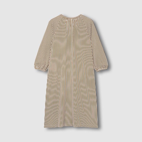 여 피치스킨 7부 셔링 파자마 원피스 J206103028072