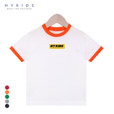 NY KIDS 반팔티(배색) NKM008