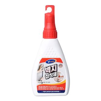  벽지접착제 보수용 125g 종이 실크 단열벽지 벽지본드