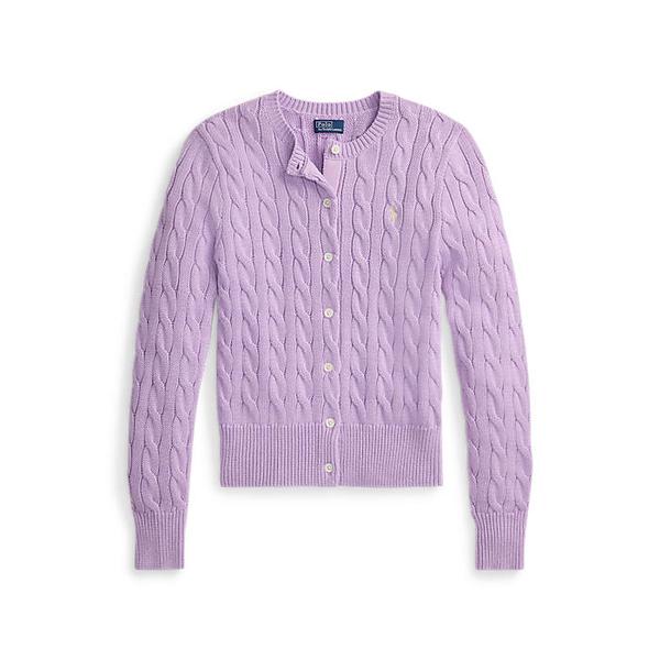 여성 케이블 니트 코튼 크루넥 카디건(WMPOSWENDW20538500)