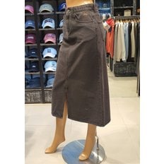 24 F/W 여전)블랙데님 롱스커트 JP3DSF011