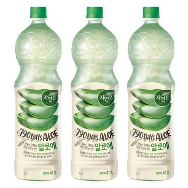  웅진 자연은 알로에 1.5L X 5개 과일음료